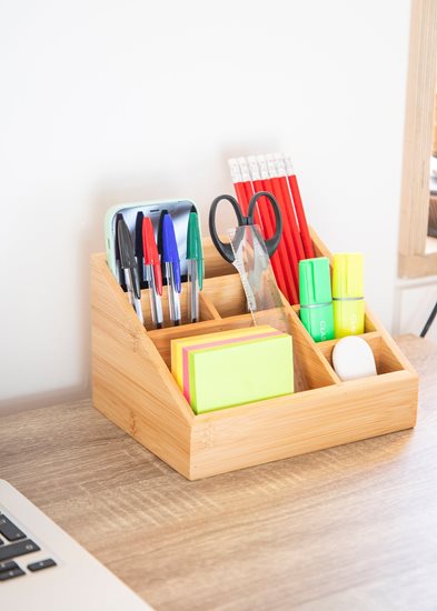 Bamboo organizer, 19 × 15 × 11.5 cm, "Copco" – Kitchen Craft