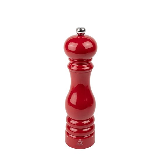 Salt grinder, 22 cm, "Paris u'Select", Passion Red - Peugeot