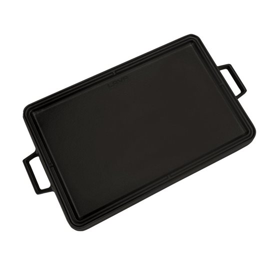Double-sided grill, cast iron, 29x44 cm - LAVA