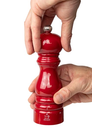 Pepper grinder, 18 cm, "Paris u'Select", Passion Red – Peugeot