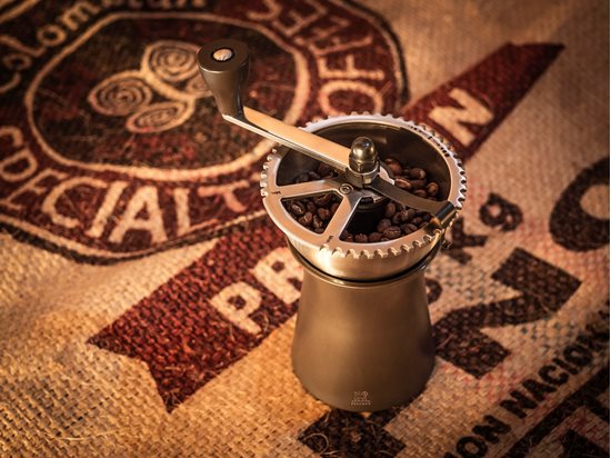 Manual coffee grinder, 19 cm, "Kronos" – Peugeot