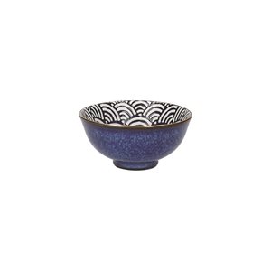 Miso bowl, porcelain, 11.5 cm, "Satori", Indigo Blue colour – Mikasa