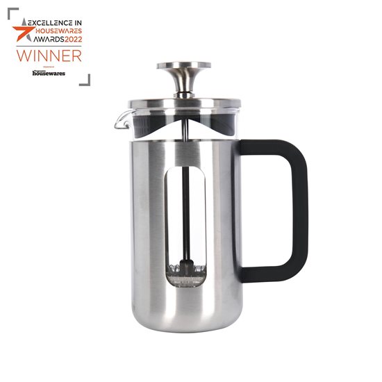 Stainless steel cafetiere, 350ml, "Pisa" - La Cafetiere brand