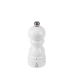 Pepper grinder, 12 cm "Paris u'Select", White Lacquered - Peugeot