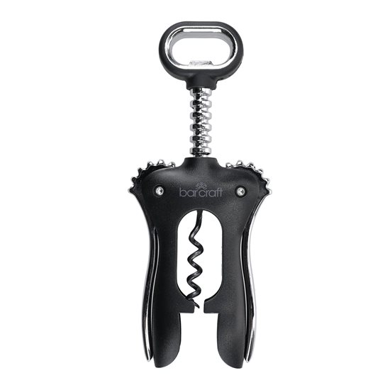 Zinc corkscrew, black, "Bar Craft" - Kitchen Craft