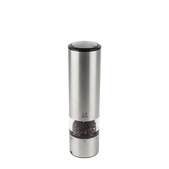 Electric pepper grinder, 20 cm, stainless steel, "Elis U'Select" – Peugeot