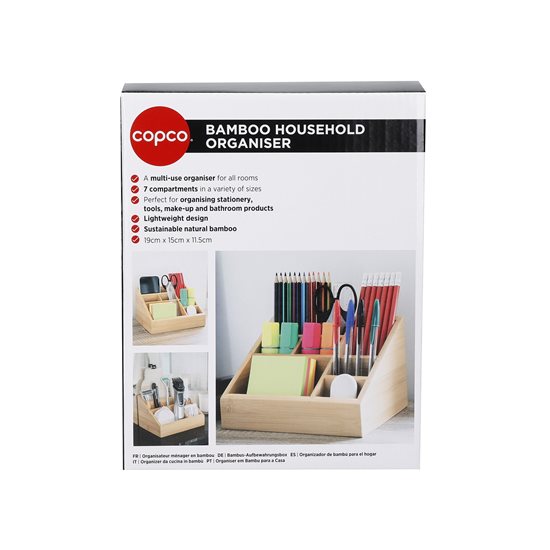 Organizator bambus, 19 x 15 x 11,5 cm, "Copco" - Kitchen Craft