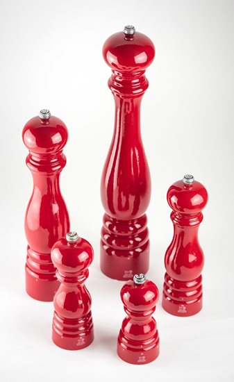 Salt grinder, 18 cm, "Paris u'Select", "Passion Red" - Peugeot