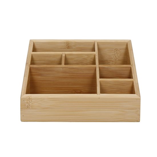 Bamboo organizer, 19 × 15 × 11.5 cm, "Copco" – Kitchen Craft