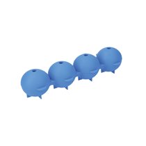 Spherical mould for ice, 21.5 × 7 × 4 cm, silicone, blue – made by Kitchen Craft