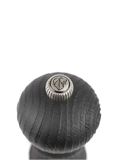 Set of salt and pepper grinders, 18 cm, made from recycled wood, "Nature & Nature Black" – Peugeot