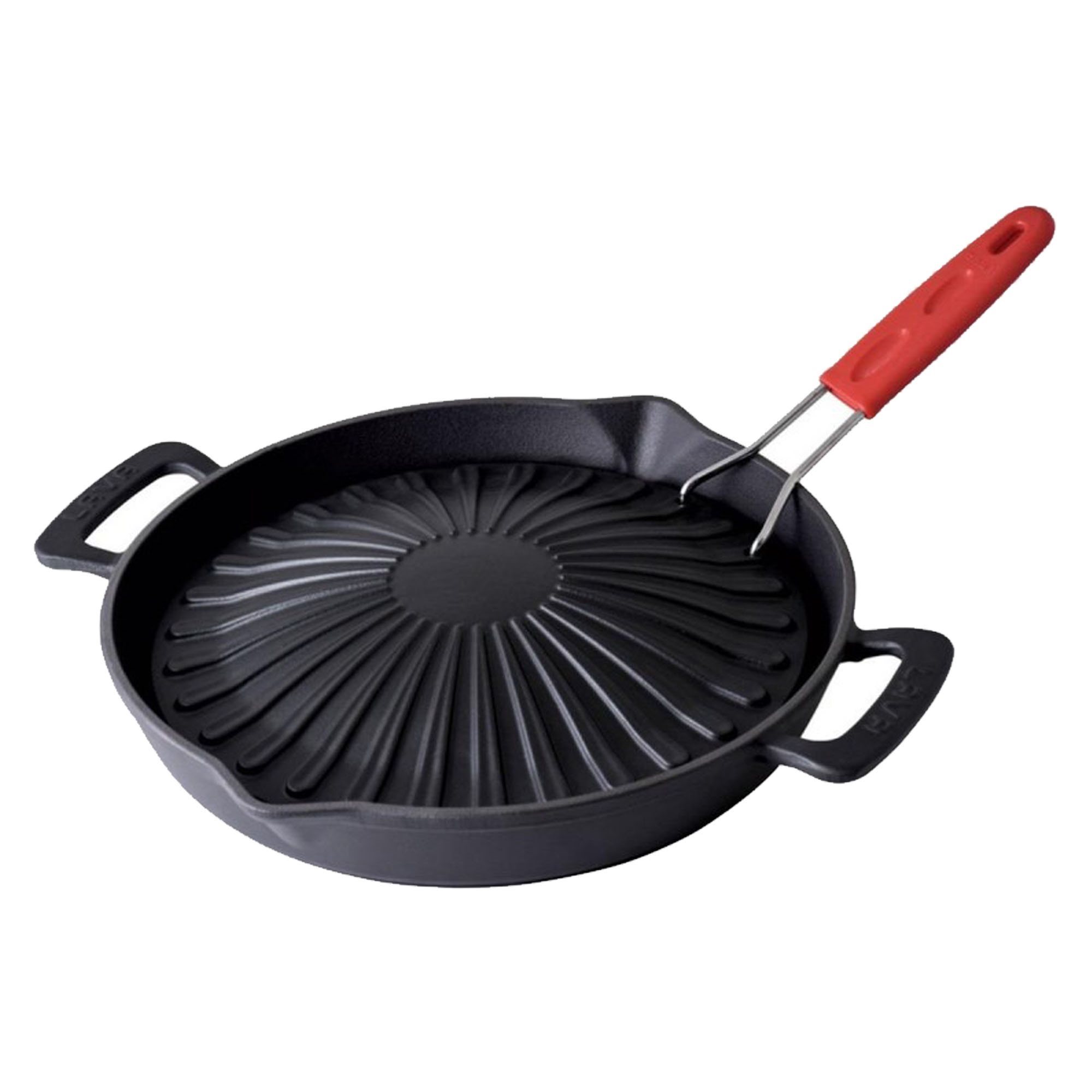 Le Creuset cast-iron pancake pan 32 cm, black  Advantageously shopping at