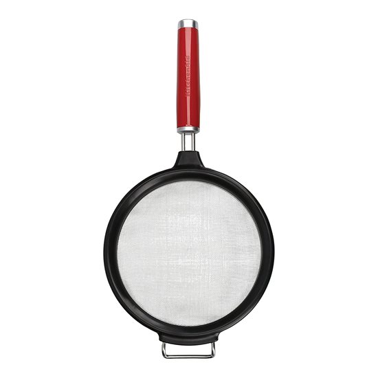 Stainless steel strainer, 18cm, "Empire Red" - KitchenAid brand