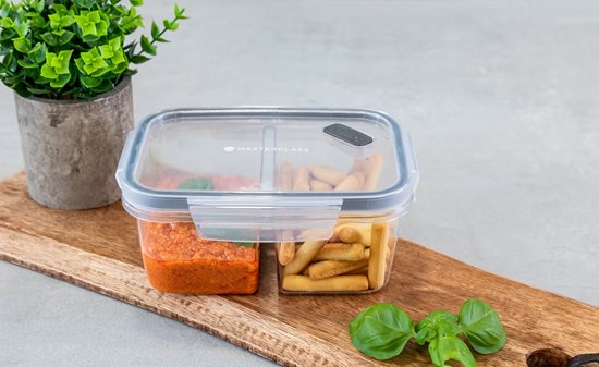 Διαμερισματικό κουτί μεσημεριανού γεύματος, 800 ml, "MasterClass" - Kitchen Craft