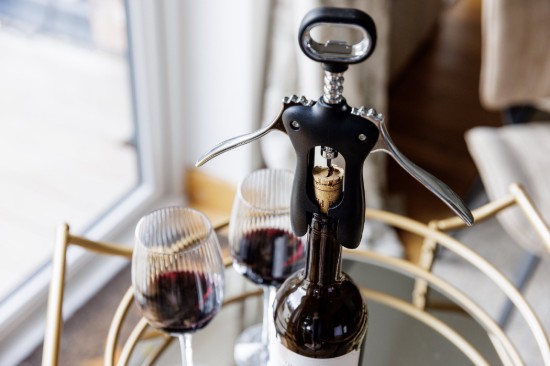Zinková vývrtka, čierna, "Bar Craft" - Kitchen Craft