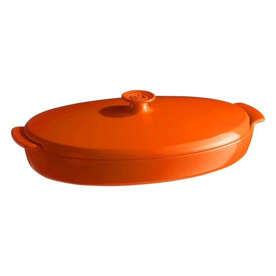 Steam cooking dish,  42x25cm/1.9L "PAPILLOTE", Toscane - Emile Henry