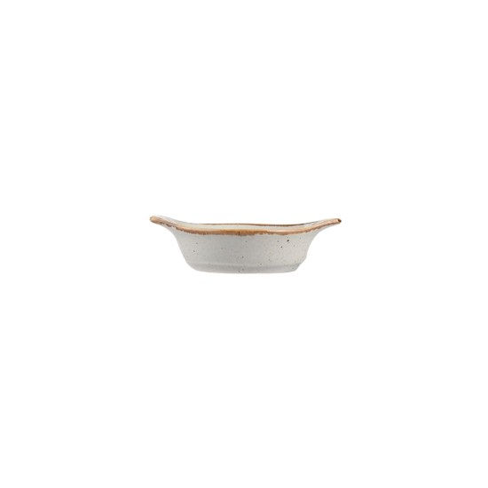 Mini tál, porcelán, 7 cm, Alumilite Seasons, szürke - Porland