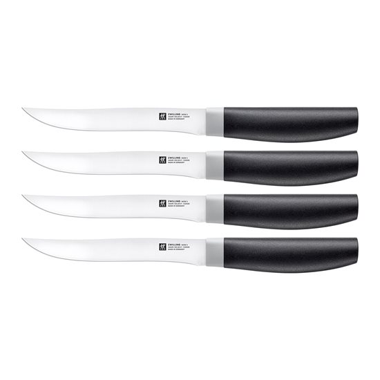 Coffret de 4 couteaux à steak, inox, gamme "Zwilling Now S" - Zwilling