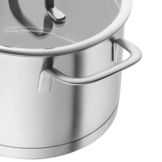 Stainless steel cooking pot set, 5 pieces, "TrueFlow" - Zwilling