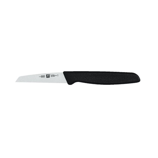 Conjunto de facas e descascador de frutas e legumes, aço inoxidável, "Twin Grip", preto - Zwilling