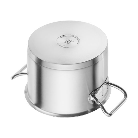 Cooking pot with lid, stainless steel, 20cm/3.5L, "Professional S" - Zwilling
