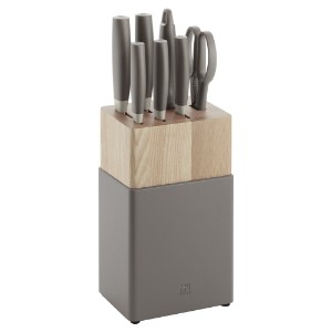 8-piece knife set, grey, "Now S" - Zwilling
