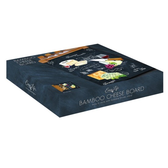 Servierset für Käse, 6-teilig, 30 × 25 cm, "World of Cheese" - Easy Life