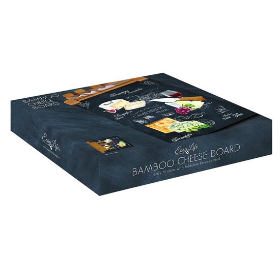 Servírovacia súprava na syry, 6 kusov, 30 × 25 cm, "World of Cheese" - Nuova R2S
