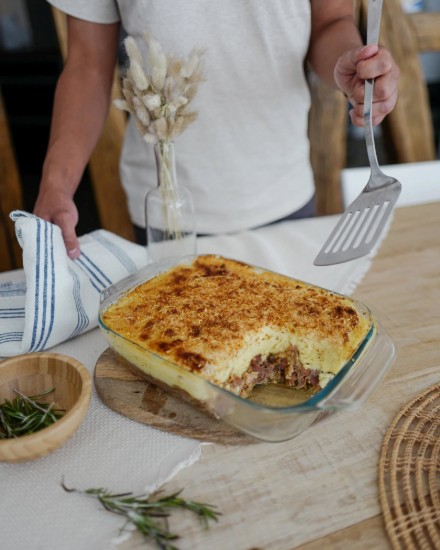 Rectangular dish, made of heat-resistant glass, 2L, "Let's Share" - Pyrex