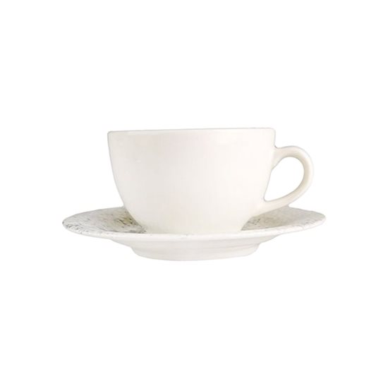 Chávena de chá com pires, porcelana, 215ml, "Ethos Smoky" - Porland