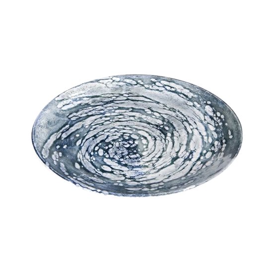 Oval plate, porcelain, 26cm, "Ethos Vortex" - Porland