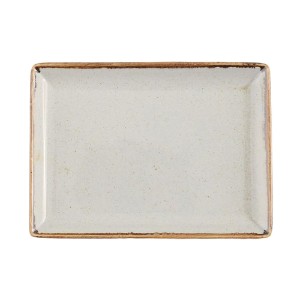 Snídaňový talíř, 27 cm, šedá, "Seasons" - Porland