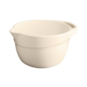 Mixing bowl, ceramic, 22cm/3.5L, Clay - Emile Henry