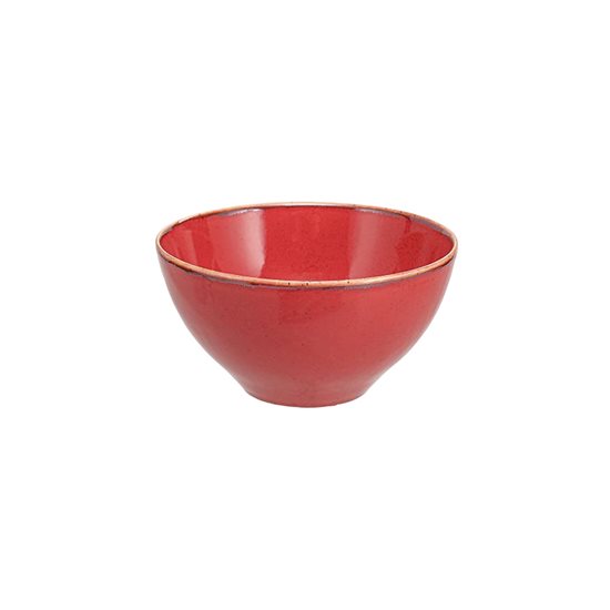 Porcelain bowl, 16cm, "Seasons", Red - Porland