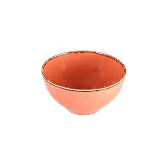 Porcelain bowl, 14cm/0.55L, "Seasons", Orange - Porland