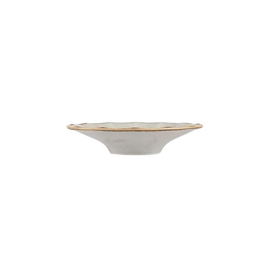 Saucer le haghaidh cupán tae, poirceallán, 12cm, "Séasúir", Gray - Porland