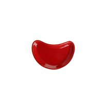 Mini-platter for appetizers, porcelain, 10cm, "Alumilite Seasons", Red - Porland