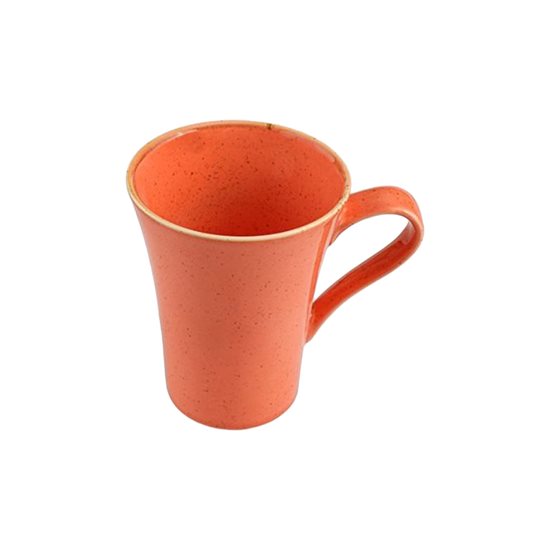 Porcelain mug, 300ml, "Seasons", Orange - Porland