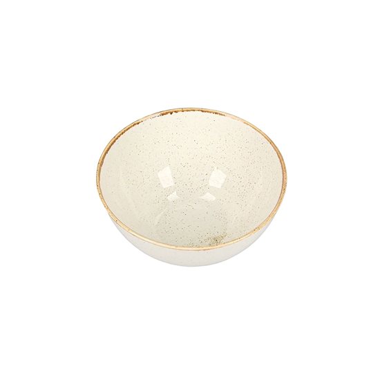 Porcelain bowl, 16cm/0.77L, "Seasons", Beige - Porland