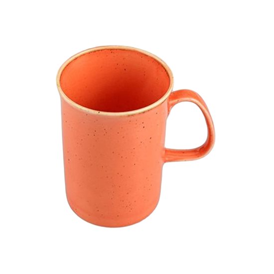 Porcelain mug, 325ml, "Seasons", Orange - Porland