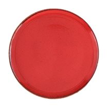 Porcelain plate, 28cm, "Seasons", Red - Porland
