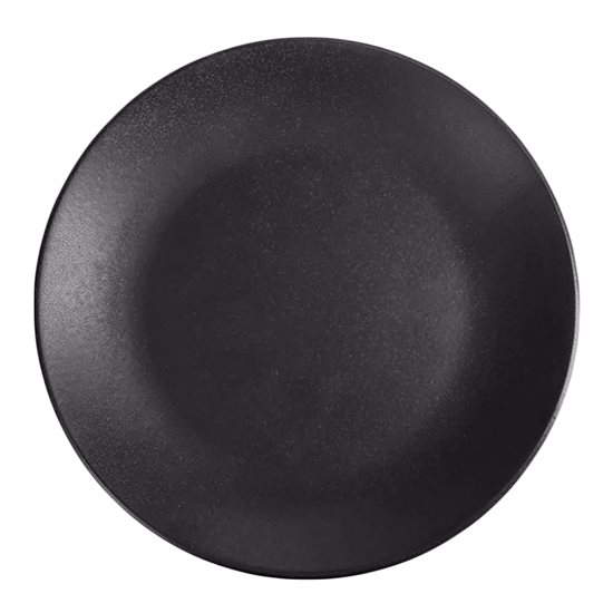 Porcelianinė lėkštė, 30cm, "Metų laikai", juoda - Porland