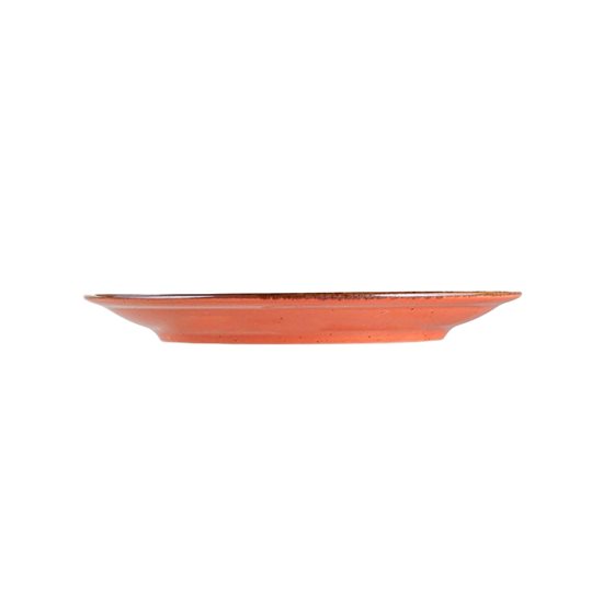 Porcelāna šķīvis, 24cm, "Gadalaiki", Oranžs - Porland