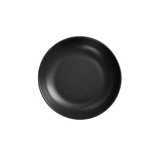 Porcelain bowl, 17cm/0.41L, "Seasons", Black - Porland