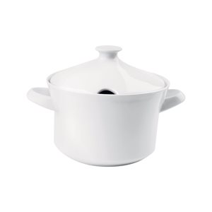 Soup bowl, with lid, porcelain, 19cm/2.93L, "Gastronomi Lebon" - Porland