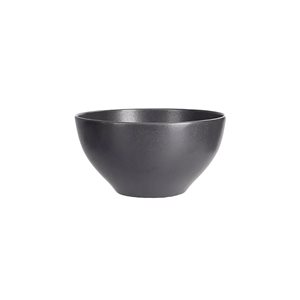 Porcelain bowl, 14cm/0.55L, "Seasons", Black - Porland