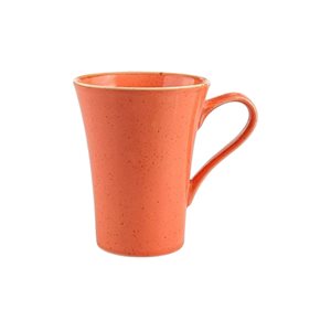 Porcelain mug, 300ml, "Seasons", Orange - Porland