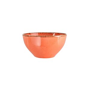 Porcelain bowl, 14cm/0.55L, "Seasons", Orange - Porland