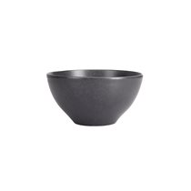 Porcelain bowl, 16cm/0.77L, "Seasons", Black - Porland