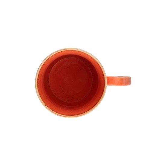 Mug poircealláin, 325ml, "Séasúir", Orange - Porland